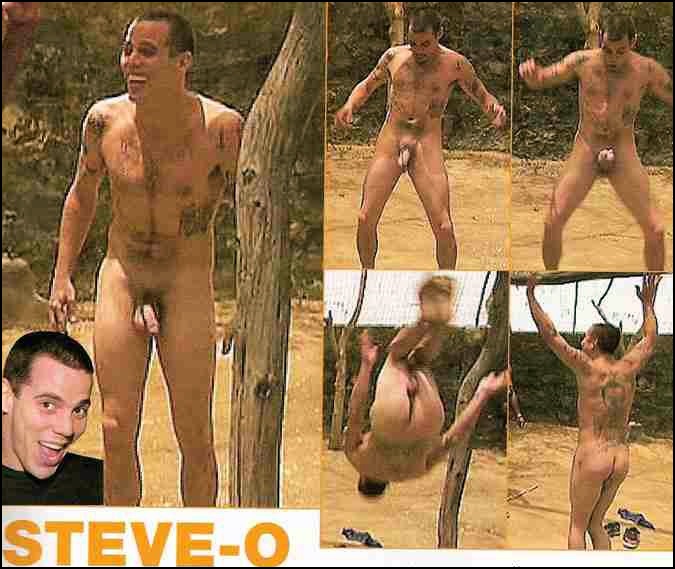 The Men From MTV's Jackass Naked.