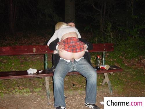 Prise sur un banc!