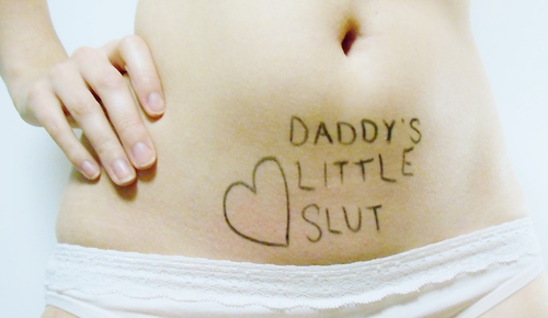 Submissive baby girls and Daddy's horny pics