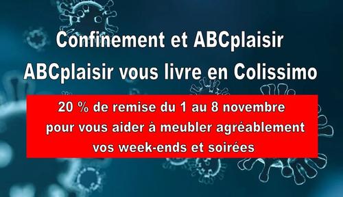 Promotion confinement de ABCplaisir 