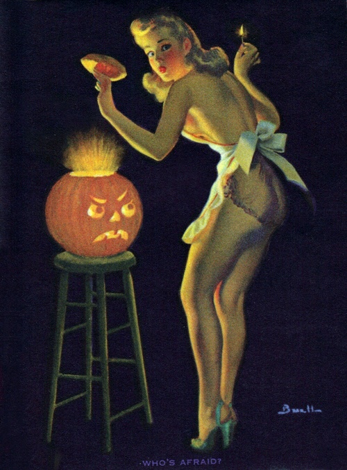 Galerie n°21 : Pin-ups Halloween