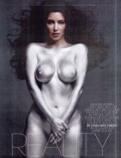 Photo Kim Kardashian nue W Magazine