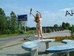 Alena B - "At the roadside in Dubna"