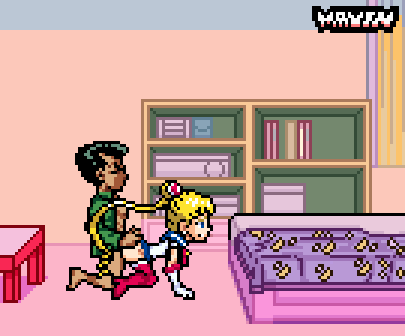 Pixel - Sailor Moon &amp; Yusuke