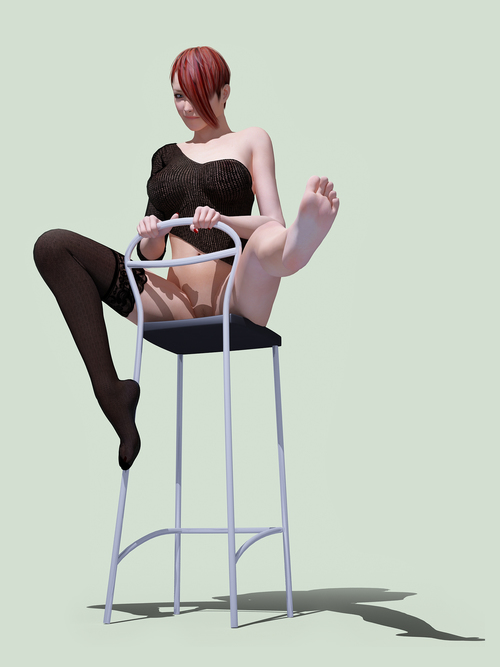 Galerie Digitale 11 : Sitting on a chair