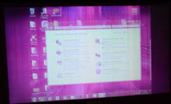 l'écran de l'ordinateur rose clignote rouge....Que faire?