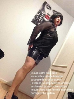 CINDY MORGANE DU 21 ou 25 PUTE, CHIENNE SOUMISE