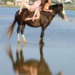 Femme et cheval